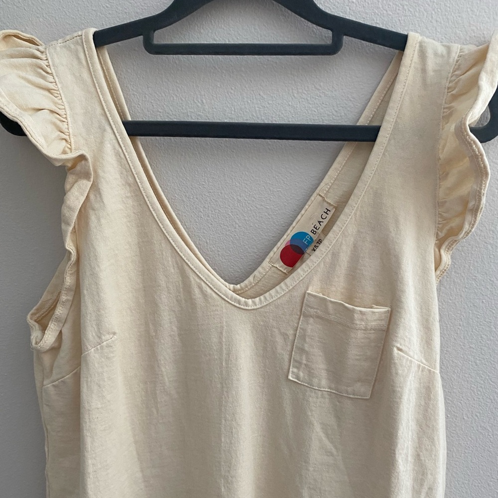 FREE PEOPLE BEACH Cream Women's dress